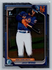 Jensy Rivas 2024 Bowman 1st Chrome #BCP-251 New York Mets