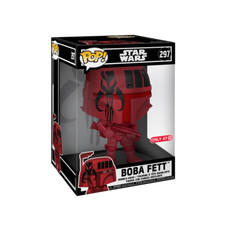 Funko Pop! Vinyl Jumbo 10 in: Star Wars - Boba Fett (10 inch) (Burgundy) -...