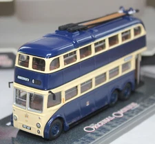 CORGI OOC - OM43705 - DAIMLER CT6 3-AXLE TROLLEYBUS - ROTHERHAM CORPORATION