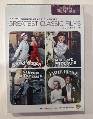 TCM Greatest Classic Films Musicals Judy Garland Fred Astaire Gene Kelly DVD