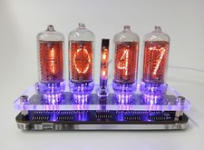 4 Digit IN-8 genuine NIXE TUBE CLOCK. Assembled. UK stock.