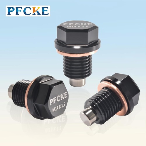 1 Pcs Magnetic Aluminium Drain Plug - Oil Sump - thread size M14 x 1.5 - Picture 6 of 6