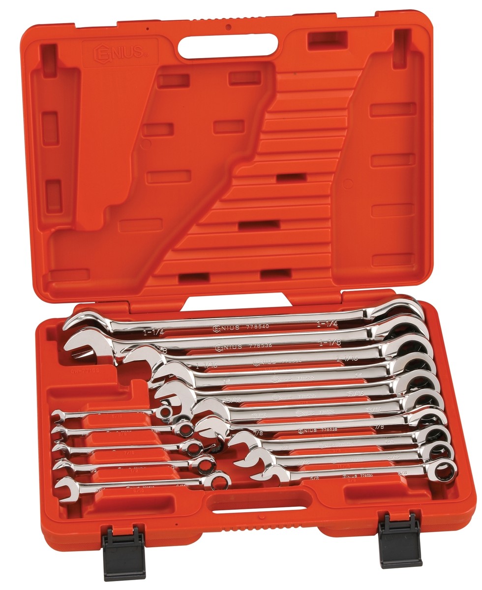 15pc Combination Wrench Set - SAE - Quality Industrial Safety