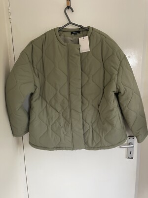 Lola May Petite Oversized Quilted Jacket Safe Size 12 New Tags