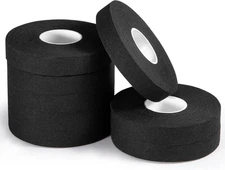 Pro Finger Tape 8 Pack - 0.5” X 45 Ft Black Athletic Sports Tape for Rock Climbi
