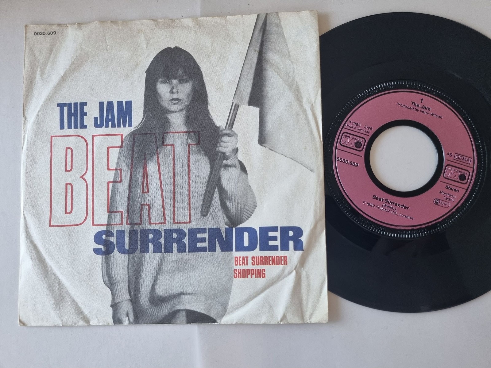 The Jam - Beat Surrender 7'' Vinyl Germany