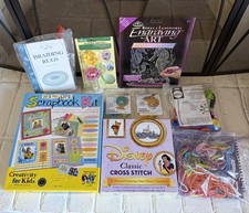 Borsa Grab Artigianale - Kit Prenotazione Rottami Punto Croce Disney Incisione Knitter e Altro