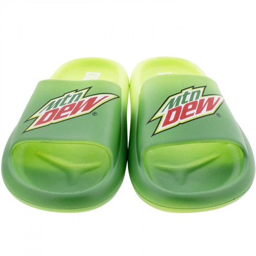 Mountain Dew Do the Dew Herren Comfort Slide Sandalen Grün - Bild 3 von 28