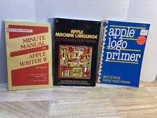 Vintage Lot Of Apple Computer User Guides And Instructional Manuals From The 80s