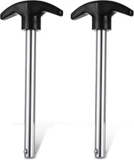 2 Pcs Weight Stack Pin Gym Pin Tensile 3/8 Inch Diameter 4.4 Inch Heavy-Duty Rep