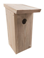 Nichoir oiseaux en bois massif pour Mésanges, Rouge-gorges, Sittelles