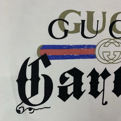 READ! Gucci Garden Washed Logo White T-Shirt with Owl - Made In Italy - READ - Picture 15 of 24