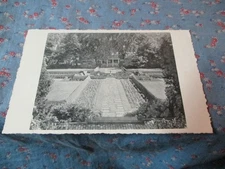 Old Postcard Postmark Unreadable Garden Charles E Andrews Jr New Bethlehem Pa