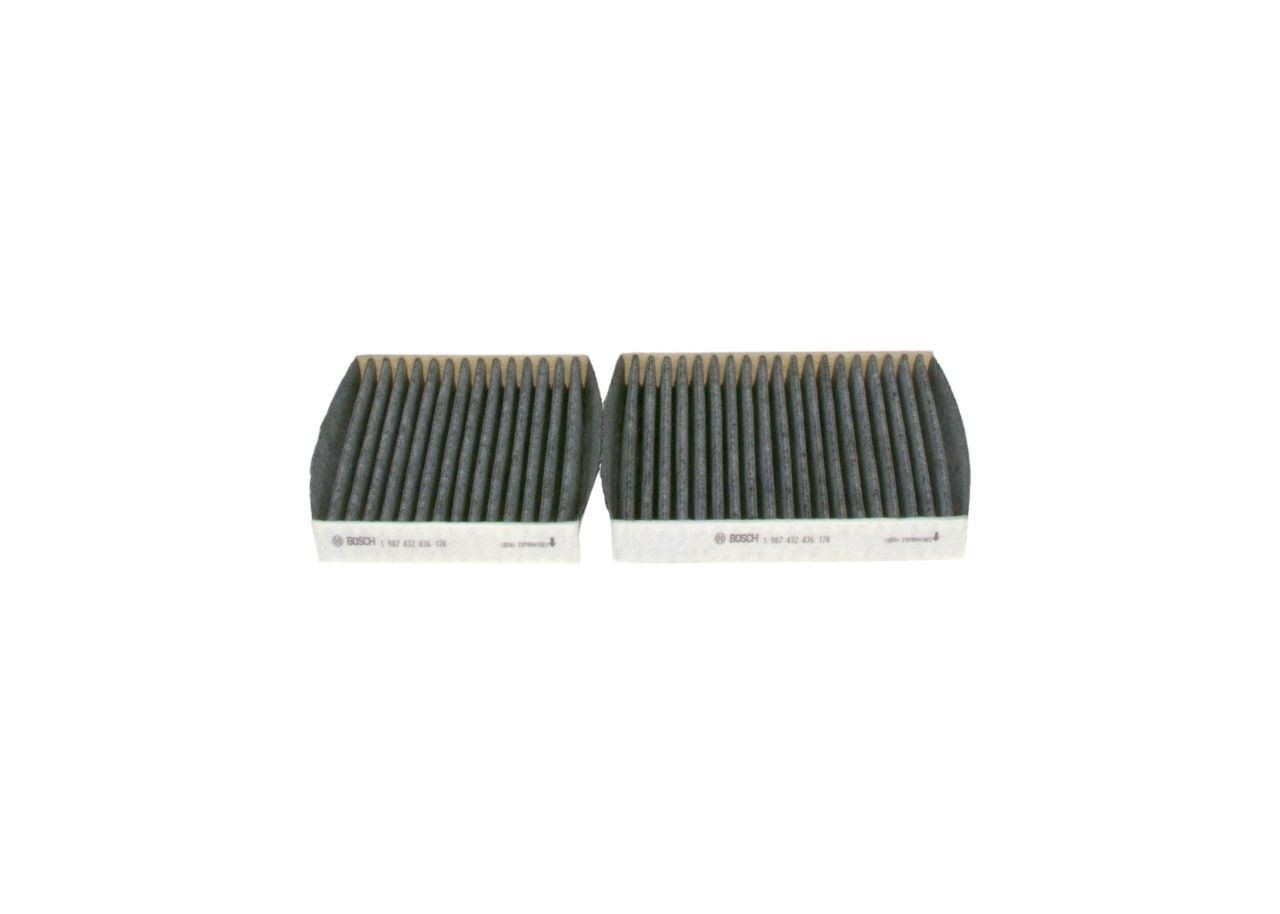 Cabin filter Activated Carbon Filter 1 987 432 436 BOSCH for CITROËN PEUGEOT DS - Image 17