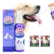Pet Oral Care Spray 30ml Fresh Breath Teeth Cleaning for Dogs Cats