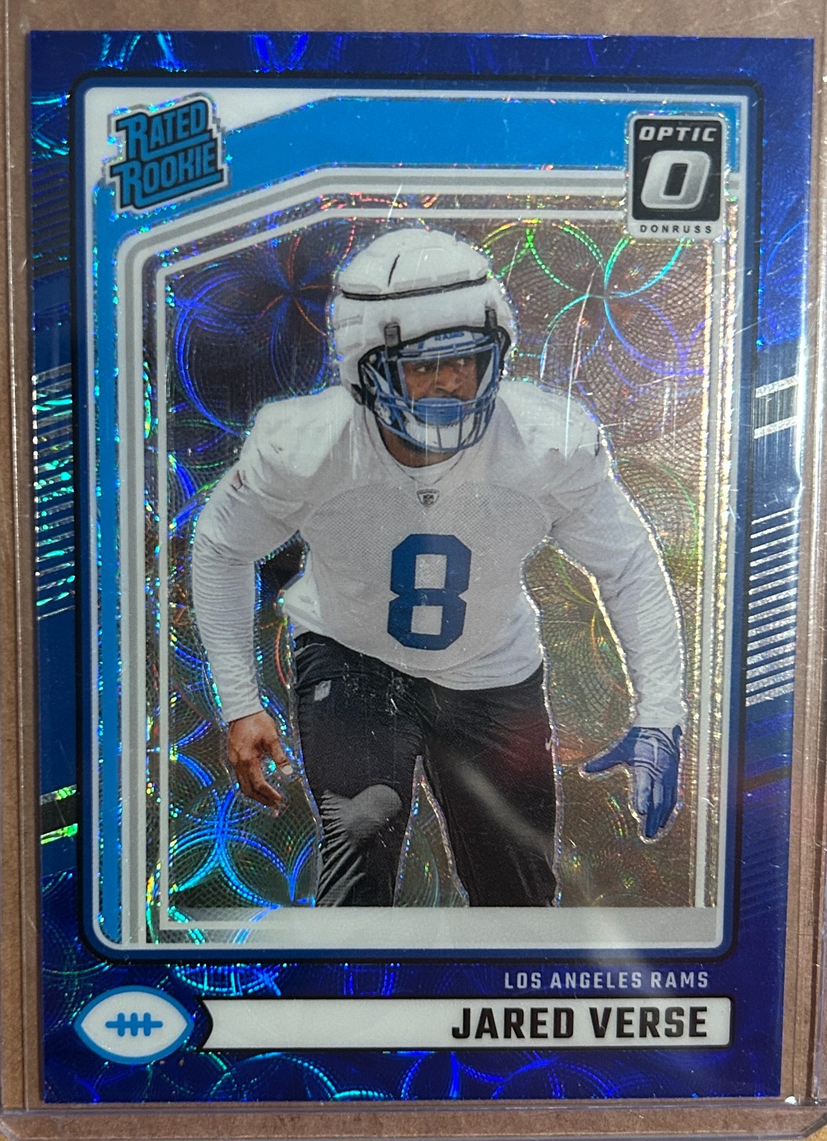 2024 Panini Donruss Optic Preview Blue Scope JARED VERSE