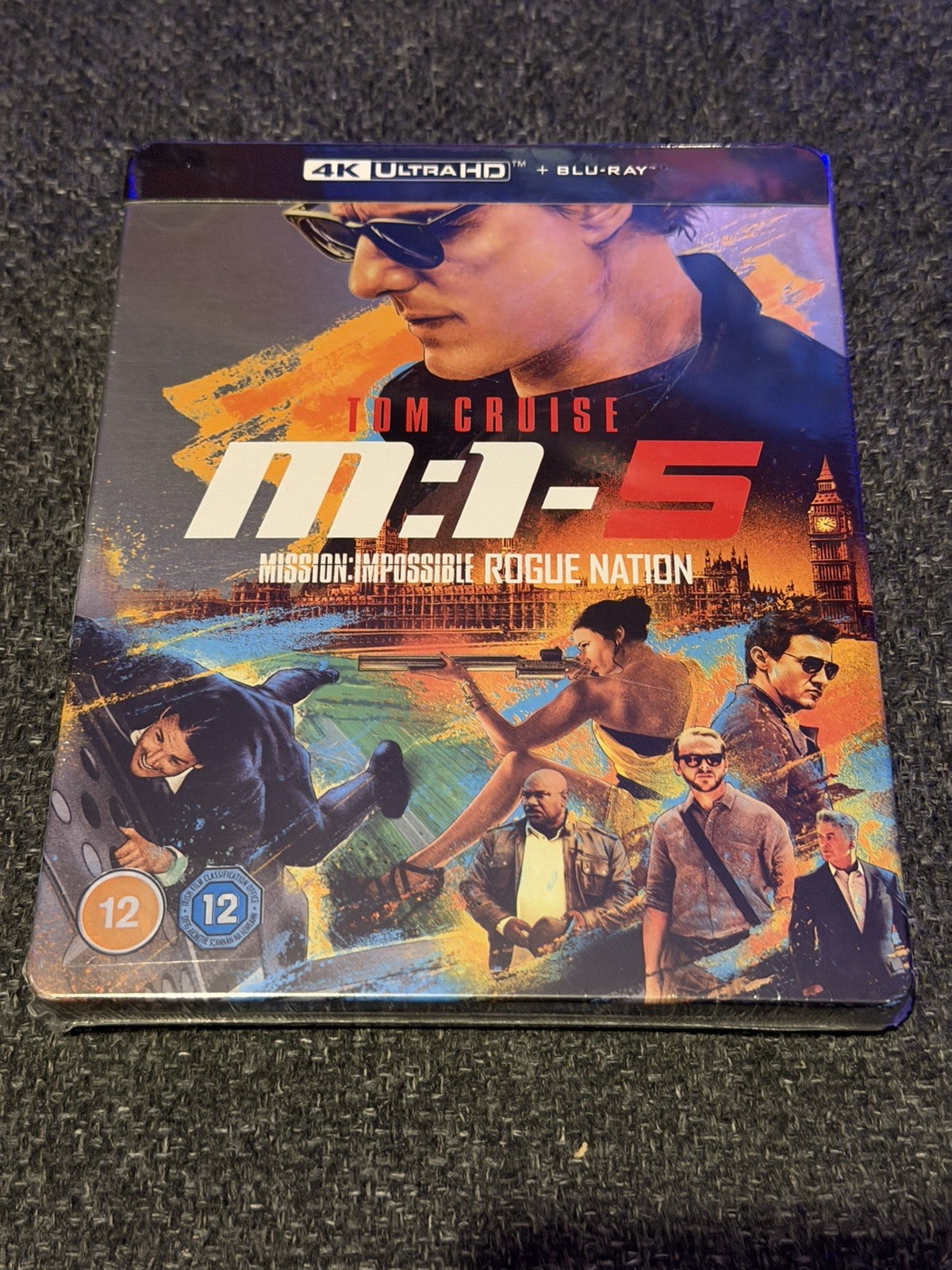 MISSION: IMPOSSIBLE 5 (ROGUE NATION) - 4K STEELBOOK - NEW & SEALED. - Image 4