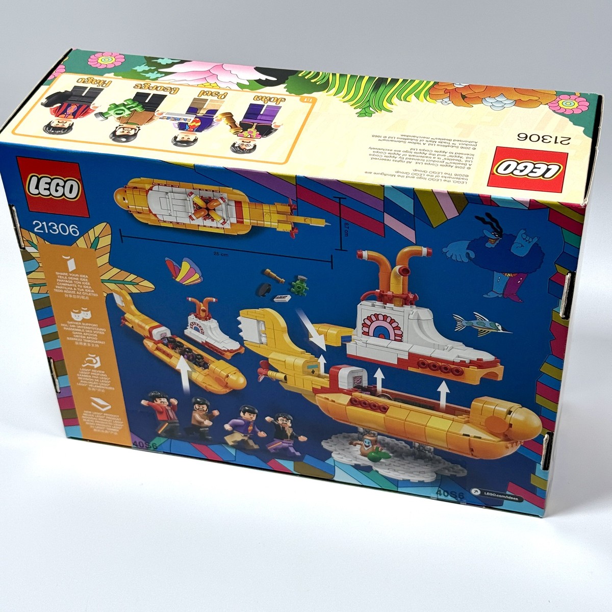 LEGO Ideas 21306 The Beatles Yellow Submarine Brand New Sealed