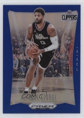 2023-24 Panini Prizm Deca Blue Prizm 136/149 Paul George #86 8e1