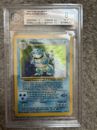 Blastoise 002/102 Base Set Holo