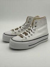 Converse Chuck Taylor All Star Platform High White/White Women Size 6 560846C