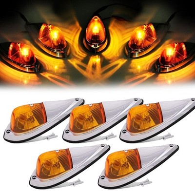 5X LED 12V Auto Blinker Dachbeleuchtung Dach Lampen Leuchten Für LKW KFZ Cab