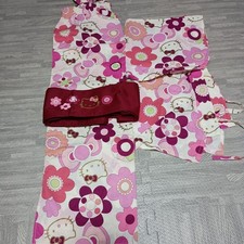 Hello Kitty One Piece Vintage Yukata Japanese Kimono Heisei Retro Rare