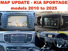 Latest UK & Europe Maps Update for KIA Sportage (2010–2025) – GEN1 / GEN2 / GEN5
