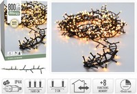 Led Lichterkette Weihnachten Warmweiss 800 Leds Innen AußEn 8 Funktionen 19M