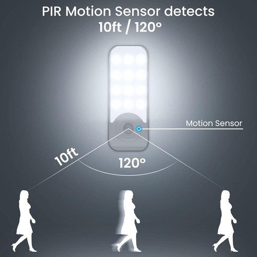 Luce Notturna(2 Pezzi), Lampada LED Ricaricabile USB con Sensore di Movimento, O - Foto 2 di 8