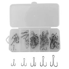 2022 New Fishing Hooks High Carbon Steel Hooks 8-1 Size Pesca Accessories