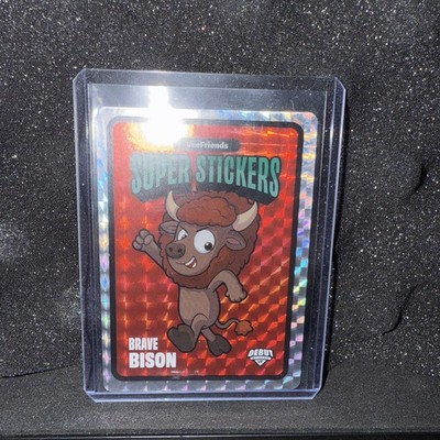 VeeFriends Super Stickers Brave Bison Debut Sticker Red