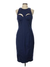 Nasty Gal Inc. Women Blue Cocktail Dress L