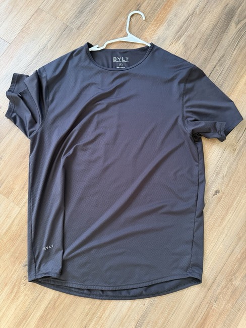 Bylt Basics Shirts Nwt Bylt Premium Basics Drop-Cut Bylt Signature Black Workout Gym T-Shirt Small