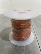 18 ga GAUGE GXL AUTOMOTIVE HIGH TEMP COPPER WIRE - 100 FT Orange