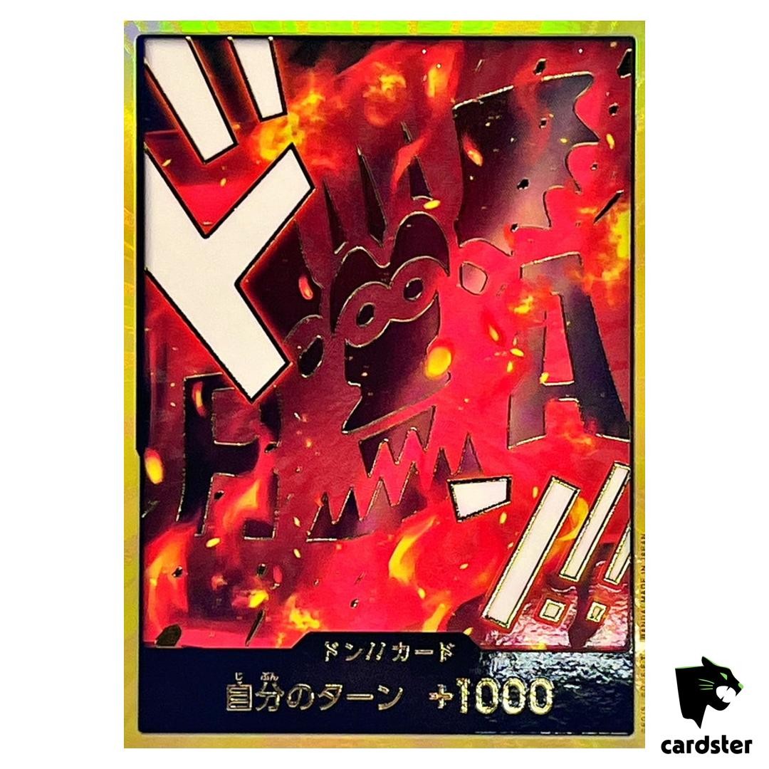 DON Card Monkey D Dragon PRB-02 [Gold Frame] THE BEST vol.2 One