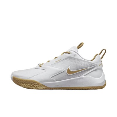Nike Air Zoom Hyperace 3 White / Metallic Gold FQ7074-105 Women's Size 11 Medium