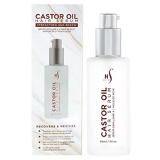 HerStyler Castor Oil Hair Growth Serum - Shine & Protect with Vitamin E 