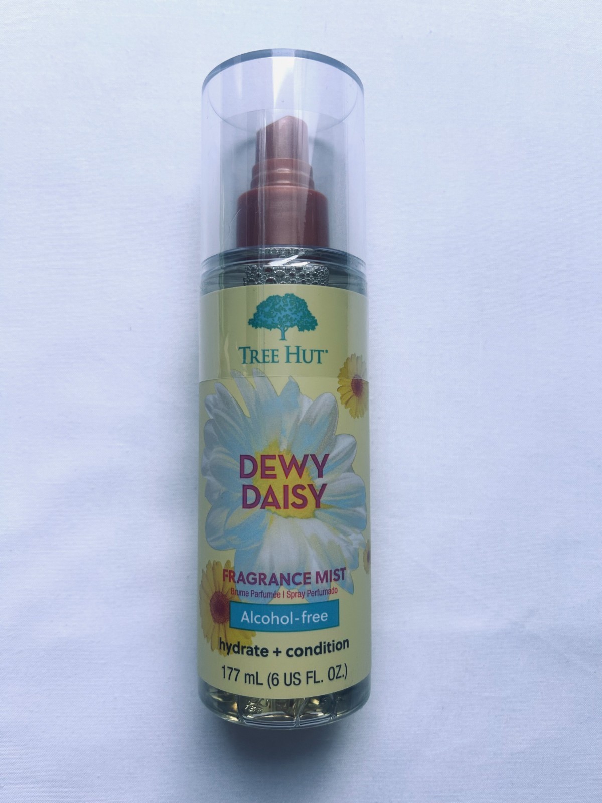 Tree Hut Dewy Daisy Alcohol-Free Fragrance Mist Hydrate + Condition 6 US fl oz
