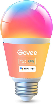 Govee Smart Glühbirne E27, 1000LM RGBWW Lamp App Dimmbar, Wi-Fi & Bluetooth Smar