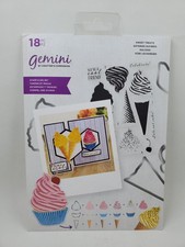 CSD3 Crafters Companion Sweet Treats Ice Cream stamp and die set New