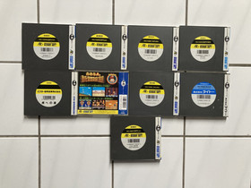 PC Engine  game lot of 9 games  (Adventure Island, etc.)  Turbografx 16