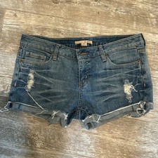 NWOT Forever 21 Distressed Denim Shorts Size 29