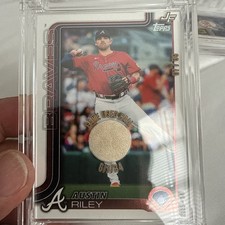 ball star fusion game used baseball card 6-7-24 Austin Riley Braves Vs Nationals