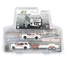 Greenlight 1/64 2018 Dodge Durango & 2016 Dodge Challenger SRT Hellcat 31190-B