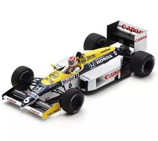 Spark 1/18 Williams FW11 Nelson Piquet Brazil GP 1986 Winner Mini Car New