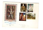 1968 BRITISH PAINTINGS - OXFORD CDS PHILART FDC FROM COLLECTION H45