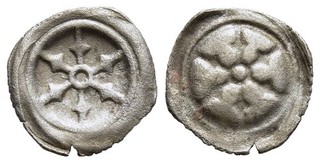 FITZ ERFURT CITY PENNY HOLLOW PENNY SILVER 12mm 0.23g ±QQQ1425