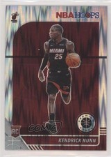2019-20 NBA Hoops Premium Stock Rookie Variation Flash Prizm Kendrick Nunn 0i8x