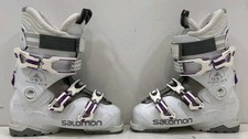 Salomon QST Access 60W Womens Ski Boots 25.5 Alpine White Purple